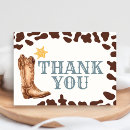 Search for cowboy baby shower thank you cards A little cowboy