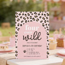 Search for four ever wild birthday invitations Cute