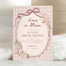 Search for love in bloom invitations Whimsical