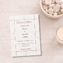 Search for burgundy and ivory wedding invitations Simple
