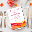 Search for sunset rehearsal dinner invitations Tropical