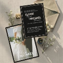 Search for formal black tie wedding invitations Classy
