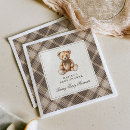 Search for brown plaid napkins We can bearly wait