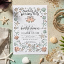 Search for seashell bridal shower invitations Ocean