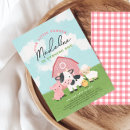Search for barnyard birthday invitations For kids
