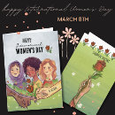 Search for action cards International women's day