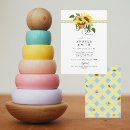 Search for yellow sunflowers invitations Yellow and blue