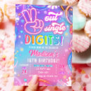 Search for peace out single digits invitations Double digits party