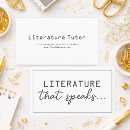 Search for lessons business cards Teaching