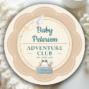 Search for map baby shower stickers Vintage
