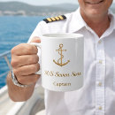 Search for gold anchor mugs Boat