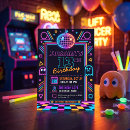 Search for arcade invitations Glow party