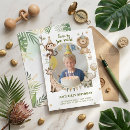 Search for monstera leaf birthday invitations Wild one