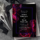 Search for romantic gothic wedding invitations Hallowedding