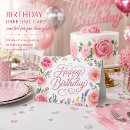 Search for pretty floral birthday cards For kids