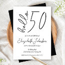 Search for classy seasonal invitations Black and white