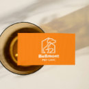 Search for pet care business cards Cat sitter