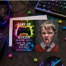 Search for video invitations Arcade party