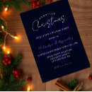Search for blue christmas invitations Snowflake