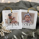 Search for first grandchild christmas tree decorations For her