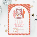 Search for retro 30th birthday invitations Pink