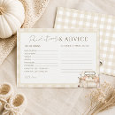 Search for baby shower and prediction advice cards Gender neutral