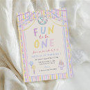 Search for fun to be one invitations Striped