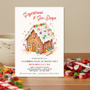 Search for decorate invitations Gingerbread decorating party