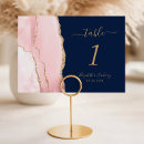 Search for navy and gold table cards Agate