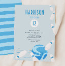 Search for strike bowling invitations Blue