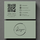 Search for customizeable business cards Qr code