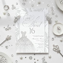 Search for royal ball invitations Silver