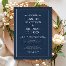 Search for blue wedding invitations Blue and white