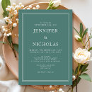 Search for emerald green wedding invitations Formal