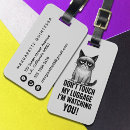 Search for sarcastic luggage tags Cute