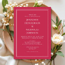 Search for red wedding invitations Classic