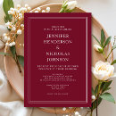 Search for red wedding invitations Classic
