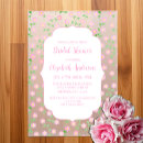 Search for love in bloom bridal shower invitations Garden party