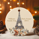 Search for tower christmas tree decorations Paris france