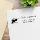 Search for bumblebees rubber stamps Honey bee