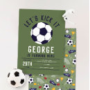 Search for football birthday invitations Soccer