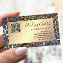 Search for glitter business cards Qr code