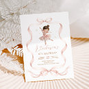 Search for tutu cute birthday invitations For kids