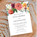 Search for floral wedding invitations Watercolor flowers