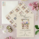 Search for antique bridal shower invitations Floral
