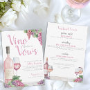 Search for wine tasting hens party invitations Vino before vows