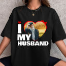 Search for i love my husband tshirts Heart shaped photo