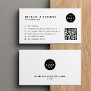 Search for contact business cards Qr code
