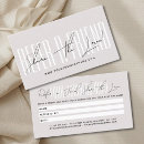 Search for salon referral cards Beautician