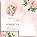 Search for watercolor elephant baby shower invitations Whimsical